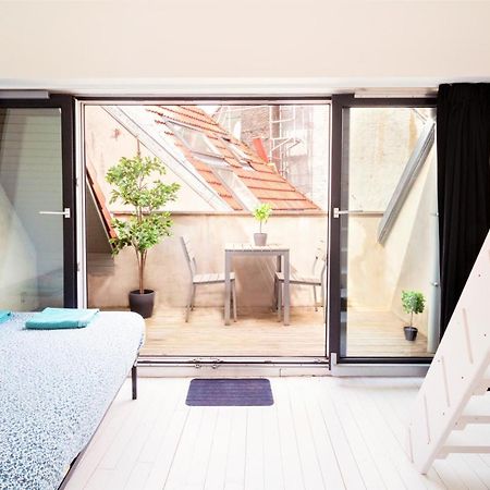 Beautiful Terrace Apartment In The Heart Of Antwerpen Exteriör bild