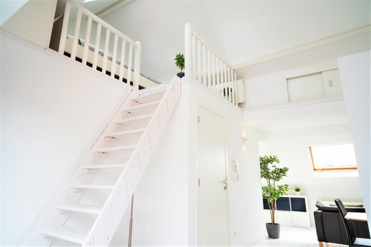 Beautiful Terrace Apartment In The Heart Of Antwerpen Exteriör bild