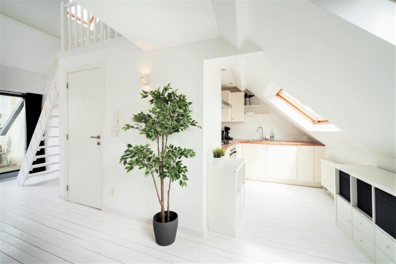 Beautiful Terrace Apartment In The Heart Of Antwerpen Exteriör bild